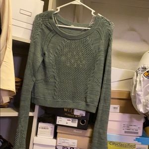 Lululemon Crop Sweater.